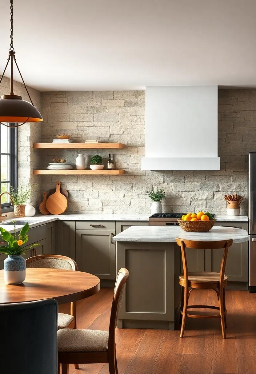 Using stone backsplash sections to highlight specific kitchen⁤ zones ‌without overwhelming the space