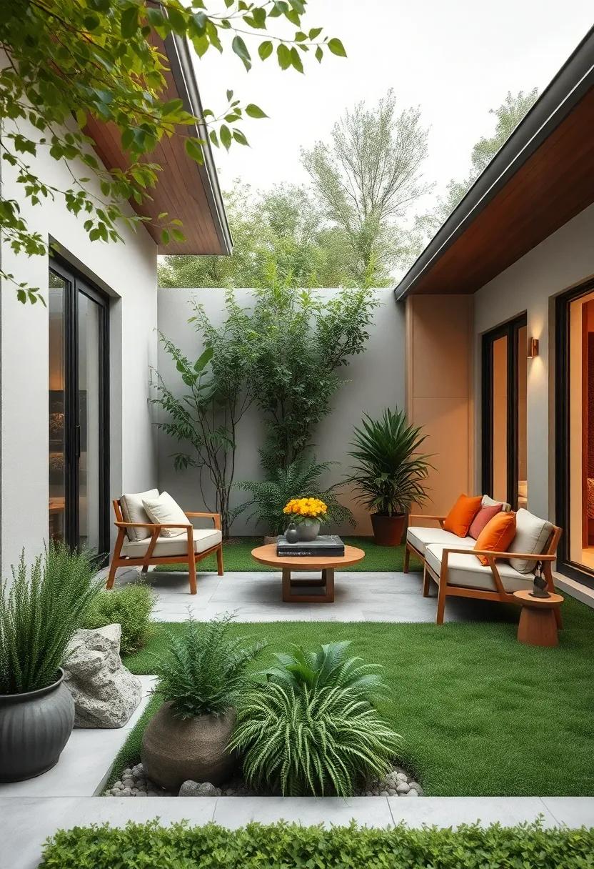 The Balance​ Of Open Space And⁢ Minimalist Greenery⁢ In ‌A Nordic Front⁢ Yard Emphasizing Calm And ⁣Function