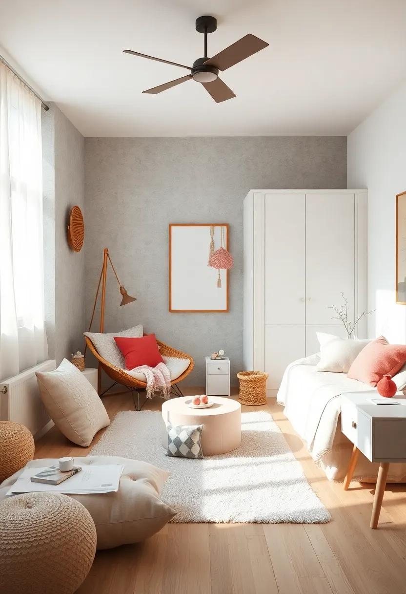 Scandinavian Simplicity:⁢ Focus on functionality with cozy textiles, light wood ⁤tones, ​and⁤ ample natural light