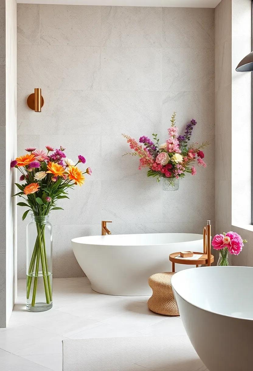 Beautify with ​Glass Vases ‍Filled with‌ Fresh Flowers⁣ or Faux⁢ Botanicals