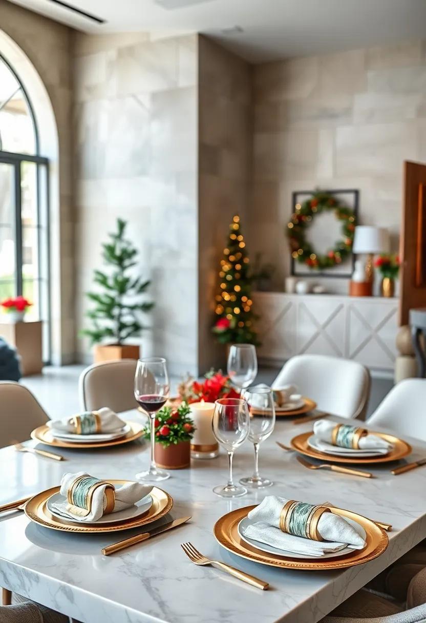 Upgrade⁤ Table Settings⁤ with Elegant chargers and Napkin Rings