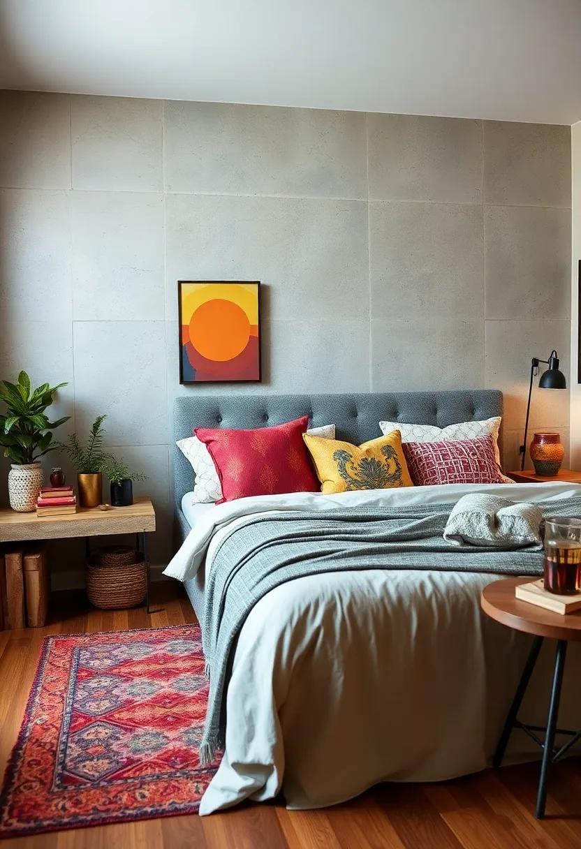 Accent Pillows with Varied Fabrics and Patterns Offering Comfort and‌ Visual ⁤Interest in a Cozy Space