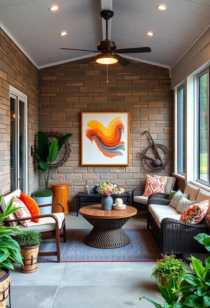 Hang artwork or outdoor-safe ‌prints to personalize your space and inject character