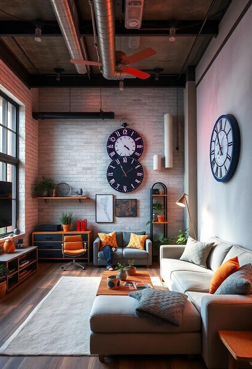 Concrete Textured Accent Walls for an Urban and Masculine Backdrop ‍in a‍ Teen Space