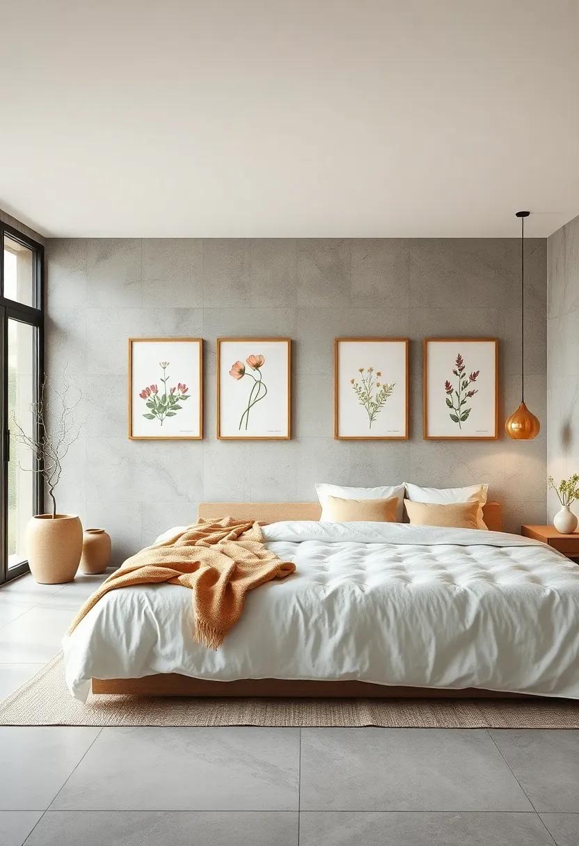 hang pressed botanical prints ⁤in slim⁤ wooden frames for a delicate connection ⁣to nature