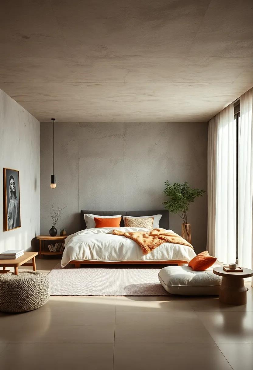 Incorporate a folded futon​ mattress with cotton filling‍ to blend⁢ functionality with simplicity