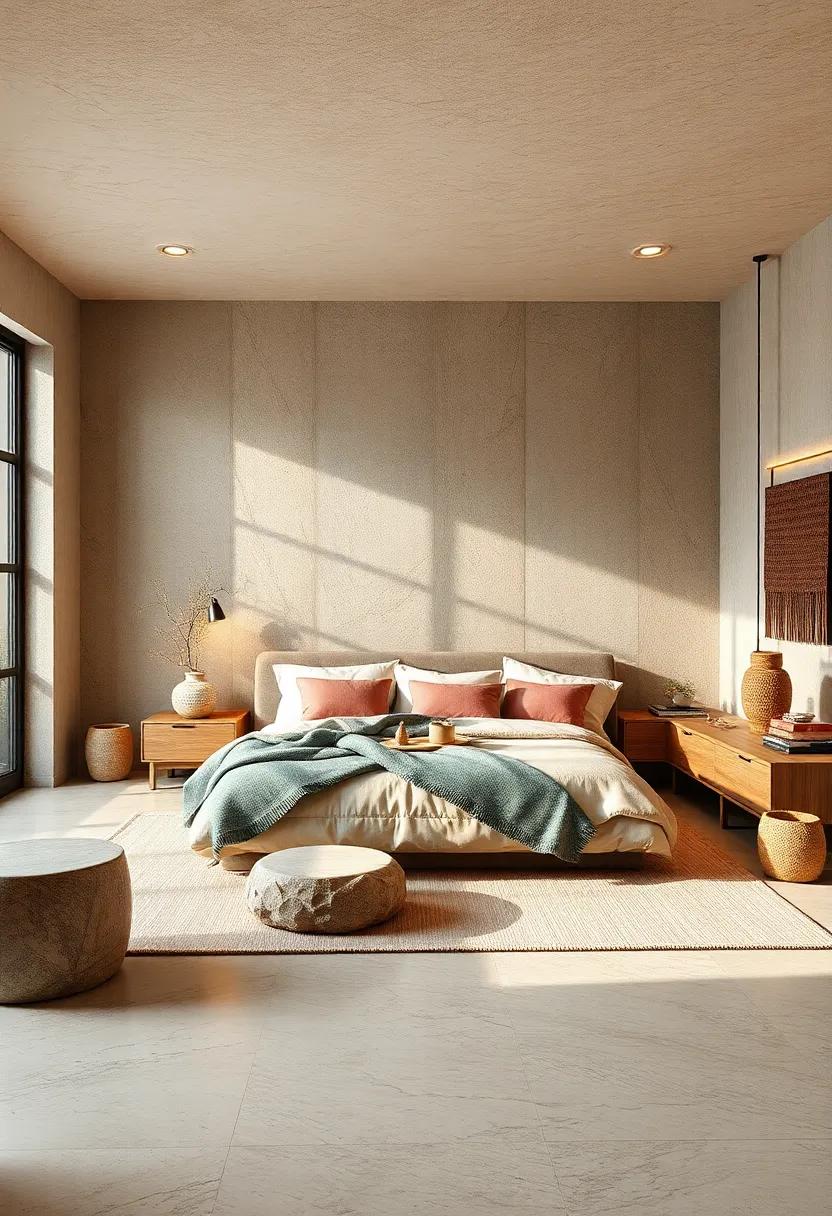 Utilize ⁣stone⁢ or river‌ rock‌ accent pieces ‌to ⁤add tactile,​ earthy elements⁤ to your space