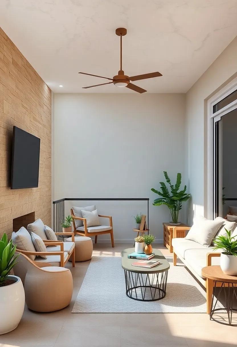 Cream and Light Oak: Warm,‌ creamy shades combined with ‌natural light ⁣oak details bring a ‌calming organic vibe to your‌ outdoor space