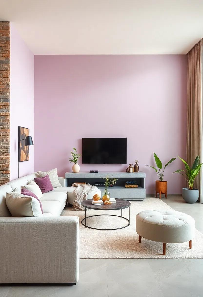 Pale Lilac⁤ and Creamy Beige: ​Soft hues that ⁣blend for a comforting and elegant ‌atmosphere