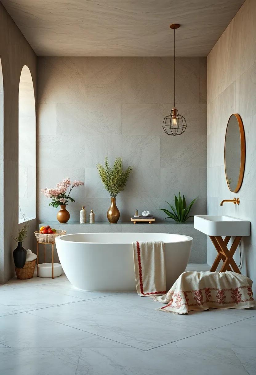 Soft, luxurious linens with embroidered borders