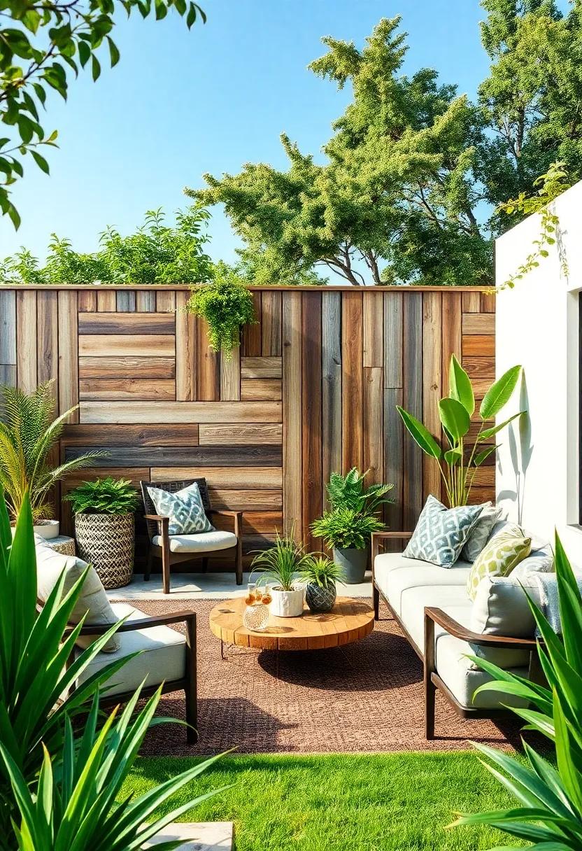 Rustic Reclaimed ​Wood – Tell a story with aged panels that ⁤lend character and‍ warmth to any garden or yard space