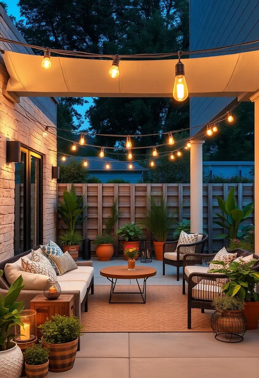 String Lights with Edison Bulbs for a Warm,Vintage Glow