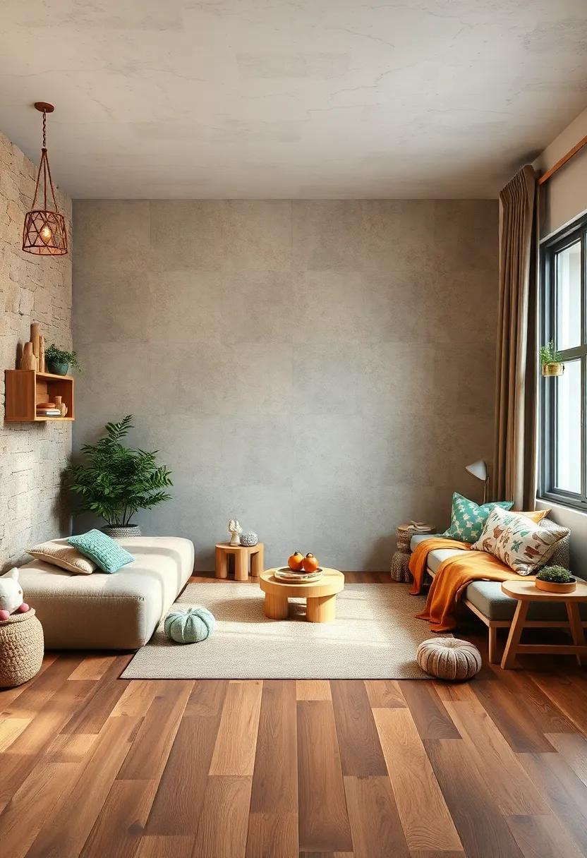 Forest Floor ⁢Tones: Earthy browns, soft greens, and ⁣warm ochres blend seamlessly to echo ⁢the natural ⁢colors found on⁢ woodland paths