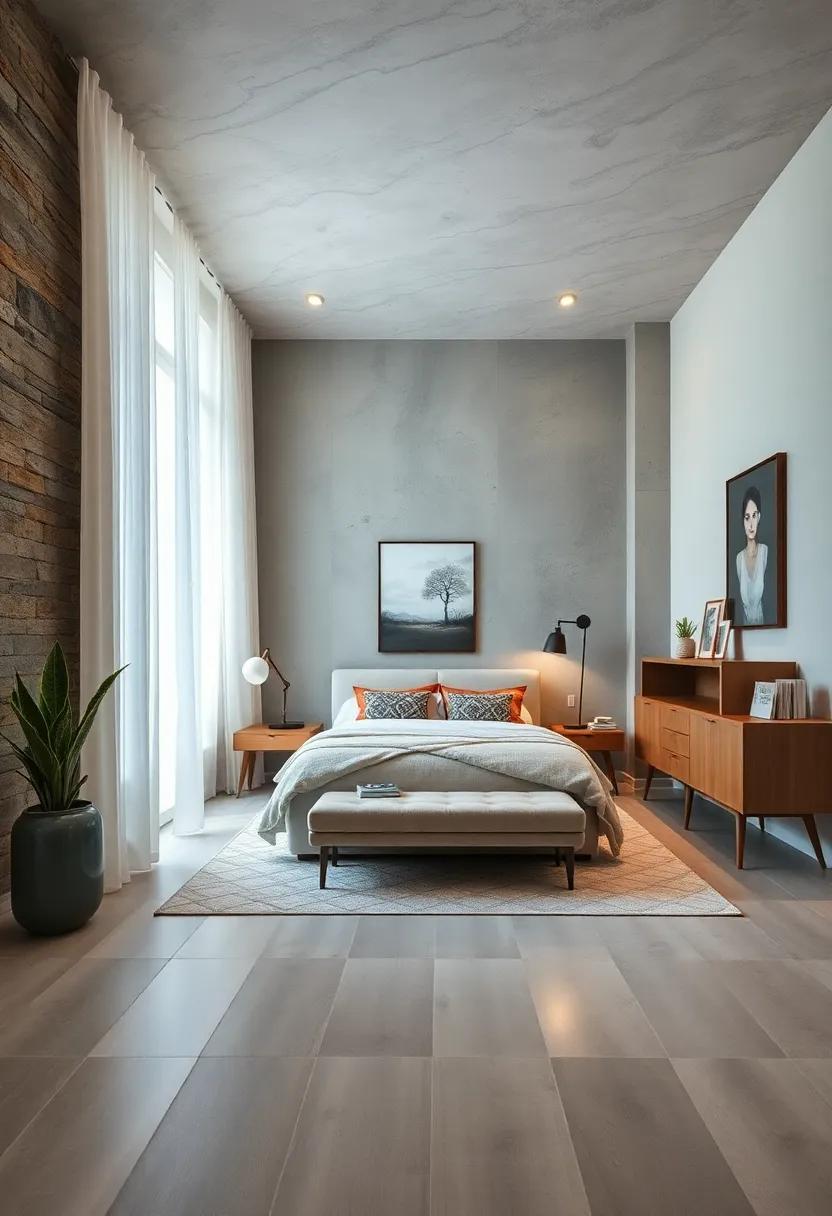 Include a Statement ​Chair or Bench to Elevate​ the Space