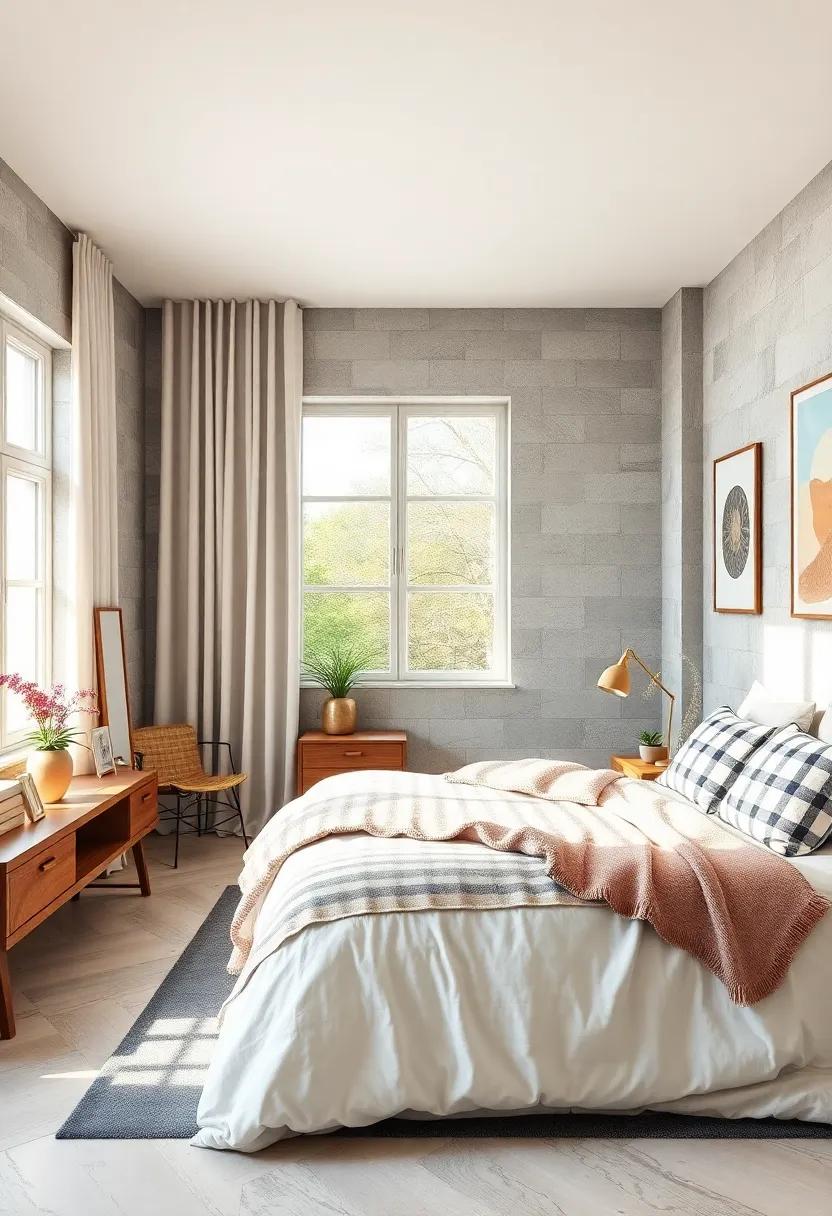 Incorporate scandinavian Patterns like Stripes and Checks