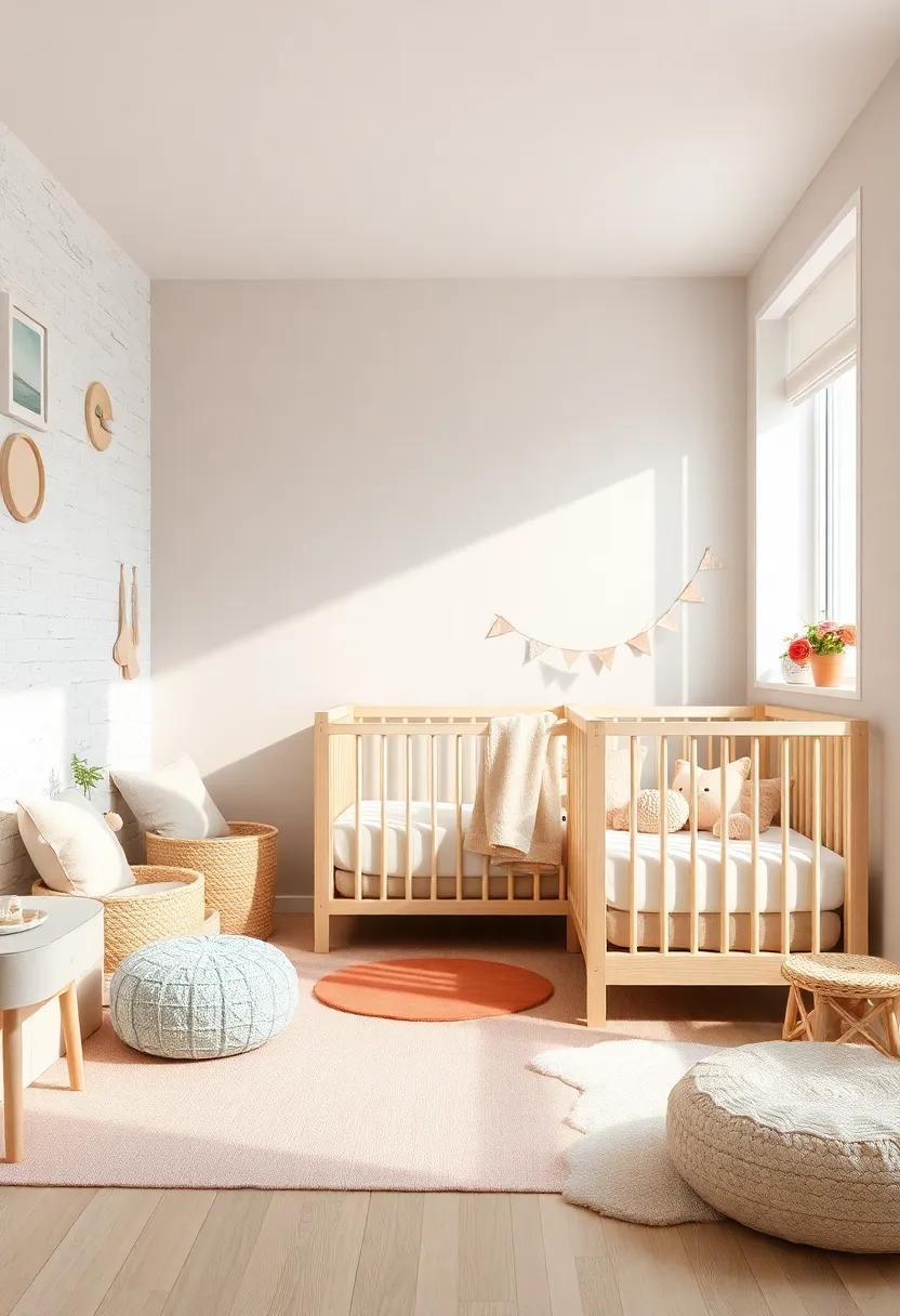 Light Wood Cribs and‍ Beds: ​Emphasize pale, untreated woods⁢ to create a‍ timeless, organic look that grows with the ‍child
