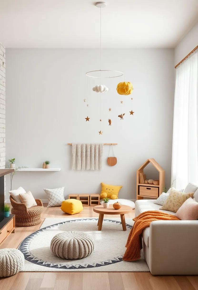 Nature-Themed Mobile Decorations:⁣ Suspend simple mobiles featuring⁣ stars, clouds, or woodland creatures ⁤for ‌gentle visual stimulation