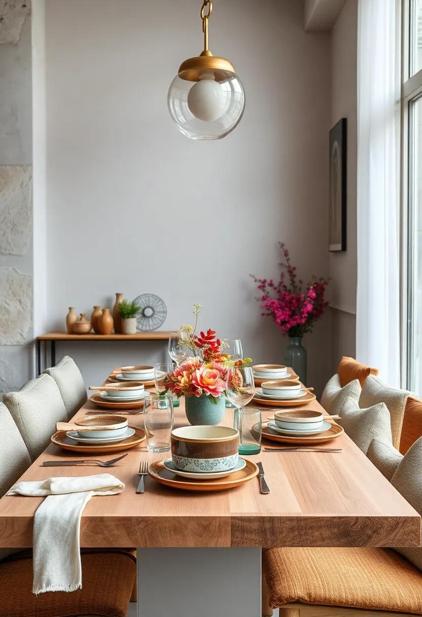 Warm​ Autumnal Color ​Palettes Creating ‍Cozy Atmospheres​ on Limited Dining Surfaces
