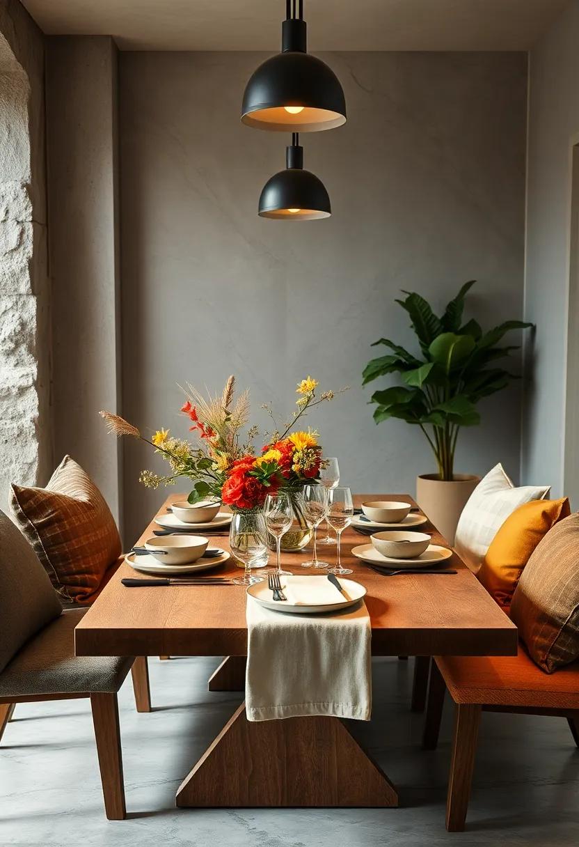 Compact Centerpieces Inspired by Seasonal Harvests Blending Beauty and⁤ Practicality