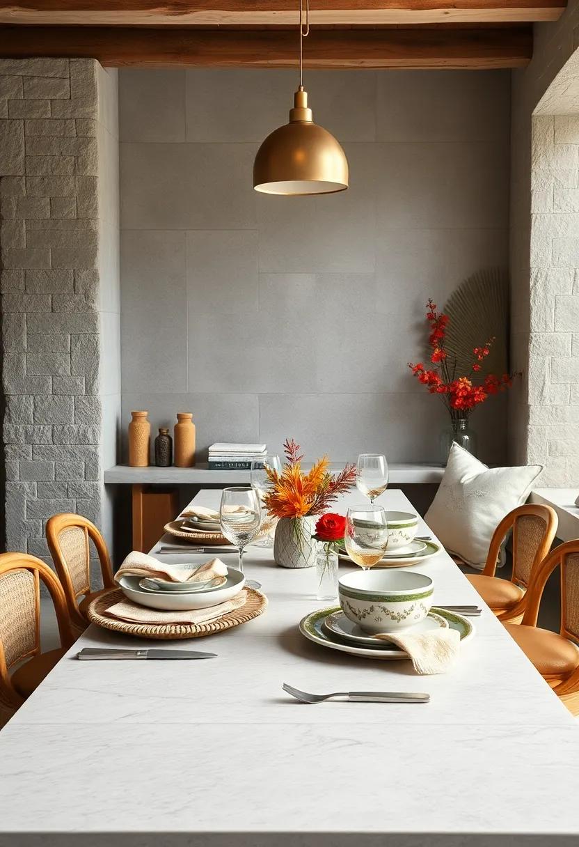 Subtle⁤ Seasonal Patterns ⁣on Lightweight Dinnerware Adding Character⁢ Without Overwhelming Space