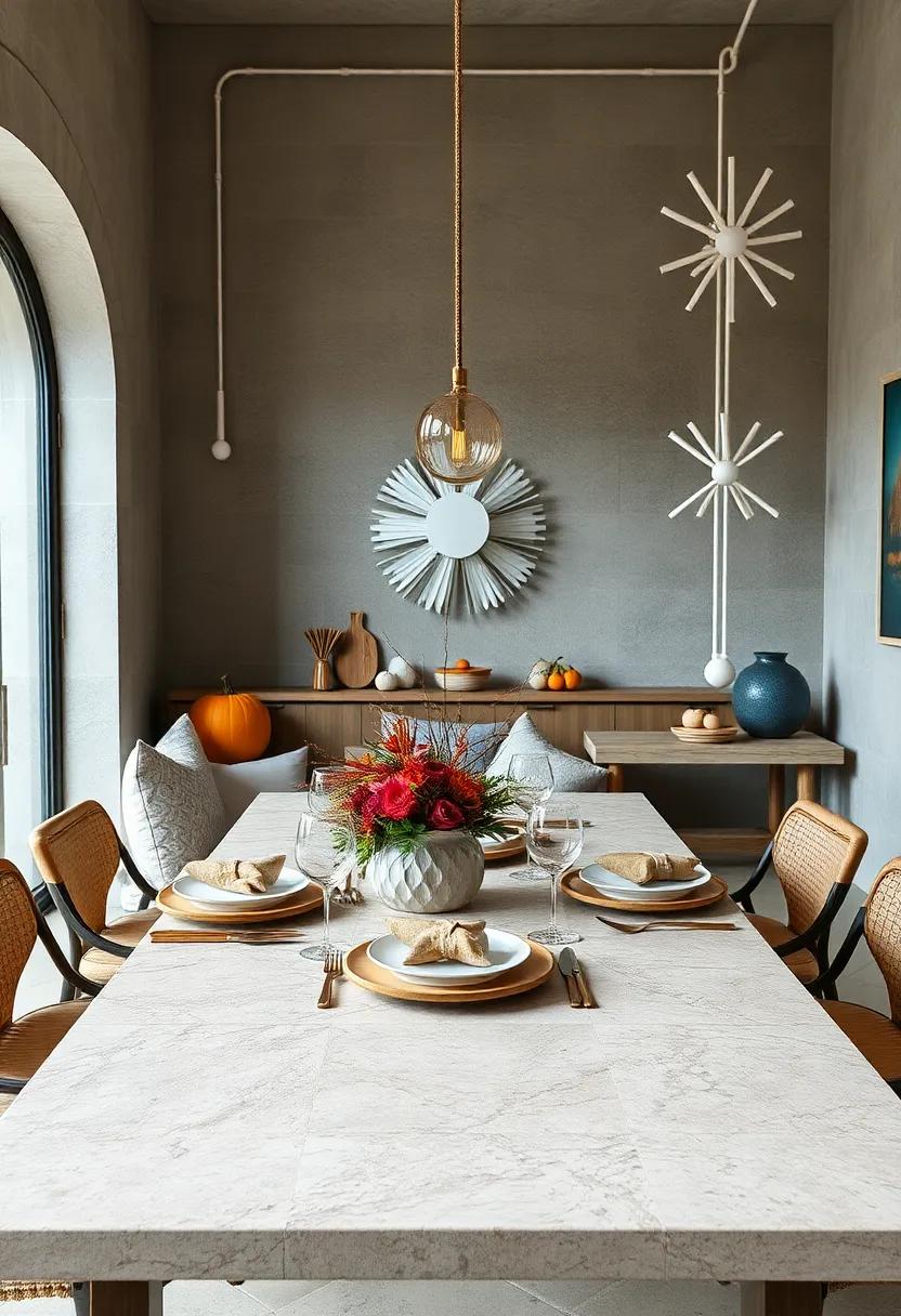 Clear and Open ‌Tableware Arrangements That Maximize Space⁣ and Showcase seasonal Themes