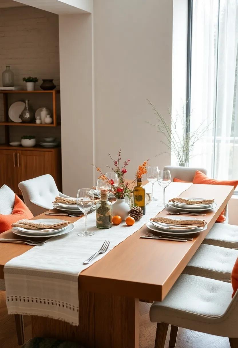 Seasonal Table⁤ Runner⁤ Designs‍ That Create Flow ⁣and Focus Without Overcrowding ⁢Small Dining Tables