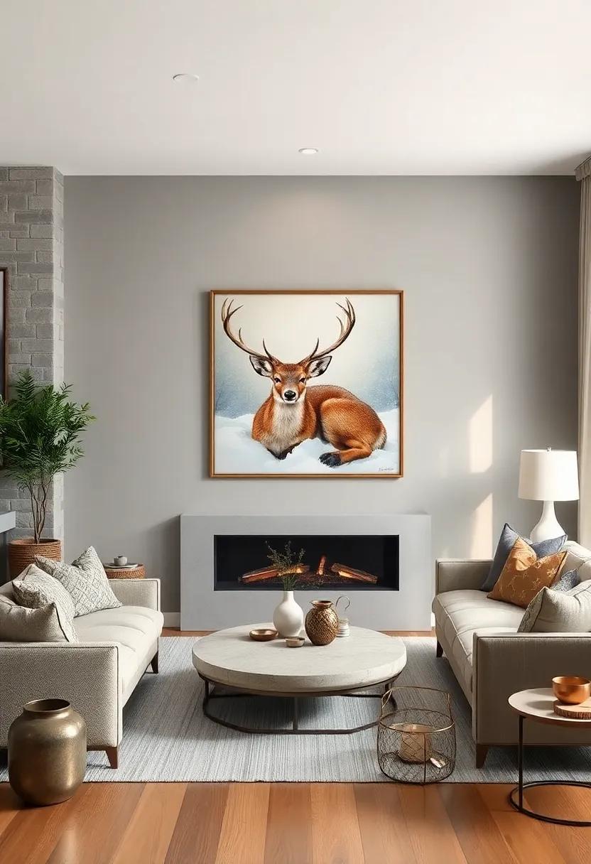 Winter Wildlife Portraits: soft, detailed ⁢depictions‍ of deer, foxes, and owls invite nature’s‍ quiet elegance ​into⁤ your home