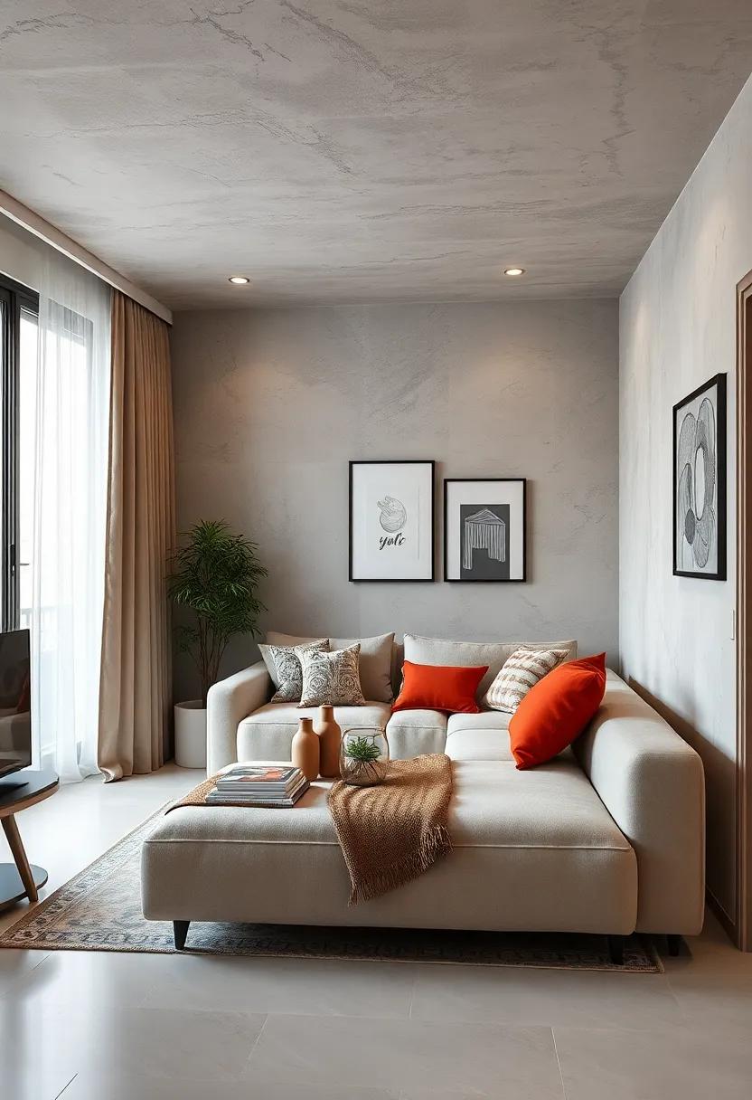 Sofa bed with built-in storage compartments for dual function and clutter-free living