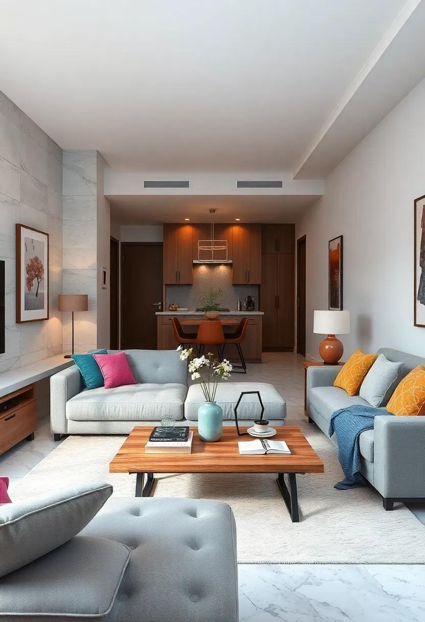 Coffee​ table with a ⁢lift-top to create an elevated workstation ⁣or dining surface