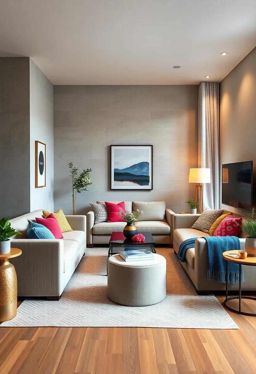 Stackable cube storage that doubles as side tables or extra seating