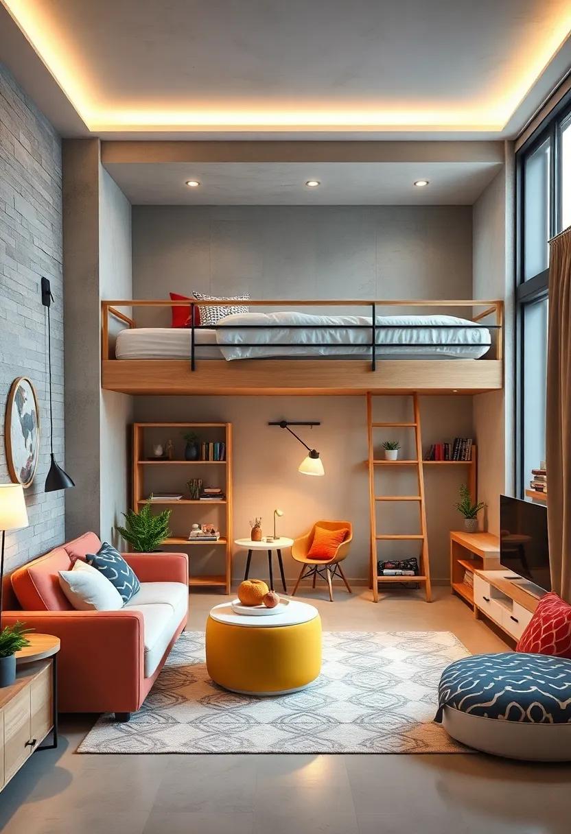Maximizing floor Space with Elevated Loft Beds Designed for Small Kids’ Bedrooms and Play Zones