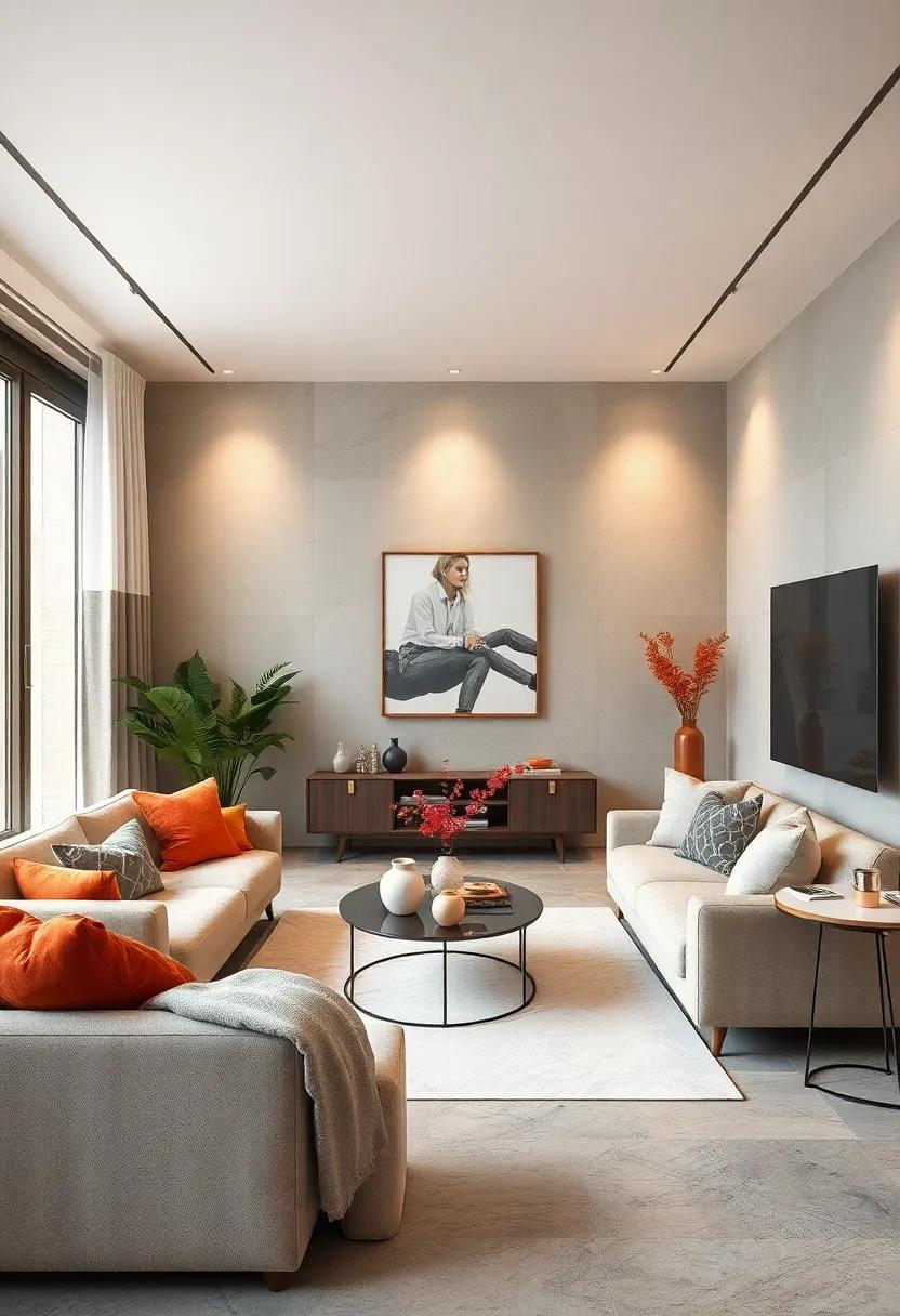 Choose low-profile furniture with clean lines‍ to maintain an open ​and airy feel ⁢in the room