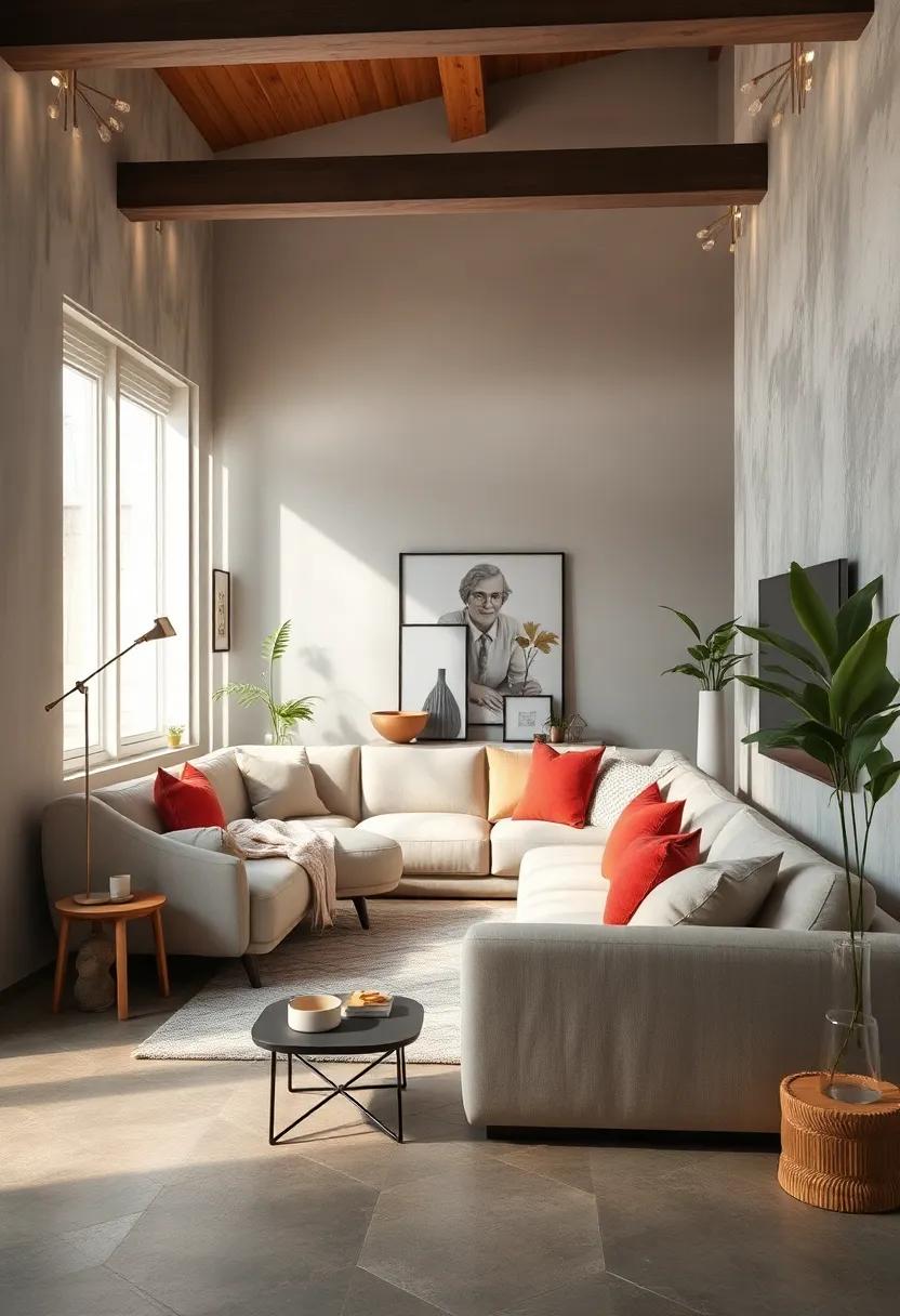 Select a compact sectional ⁢sofa that fits snugly ​into⁣ a corner, optimizing⁤ seating‌ without overwhelming the space