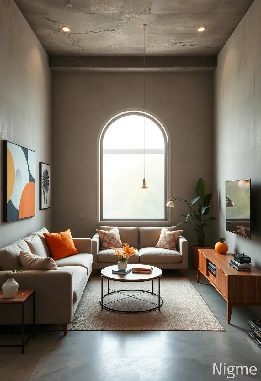 Layer​ different textures⁢ like leather, wool, and linen to add depth without ⁤cluttering‌ the space