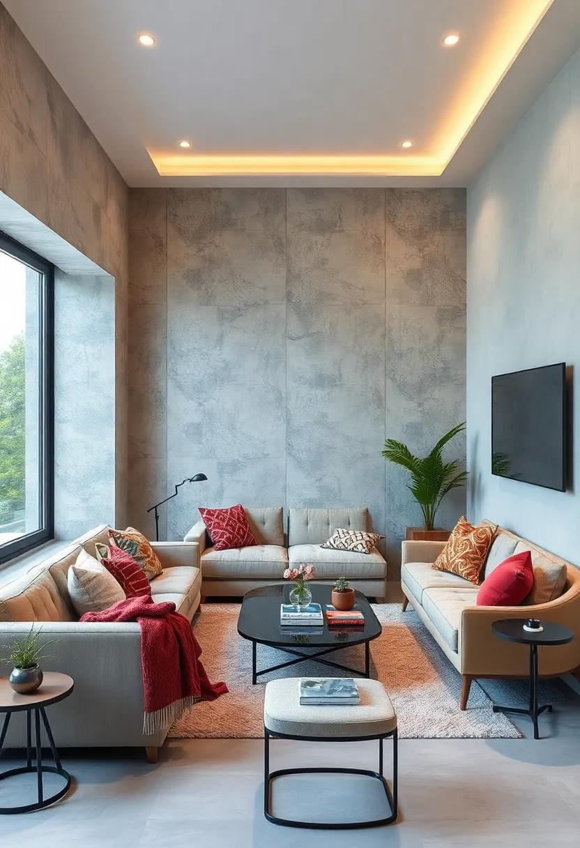 Incorporate subtle architectural details such as⁢ recessed niches or textured wallpaper for visual interest