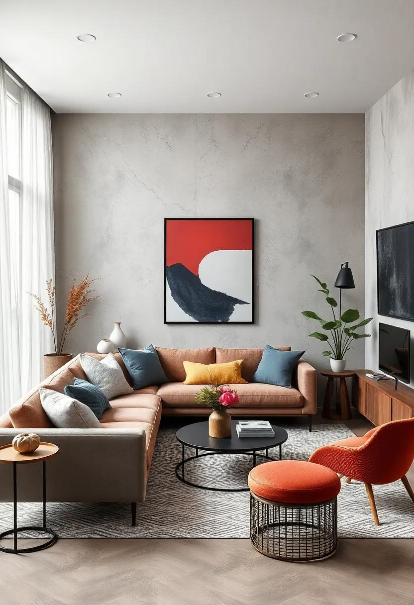 Choose⁣ artwork and decor in matte finishes to keep the⁢ overall look understated ⁢and​ modern