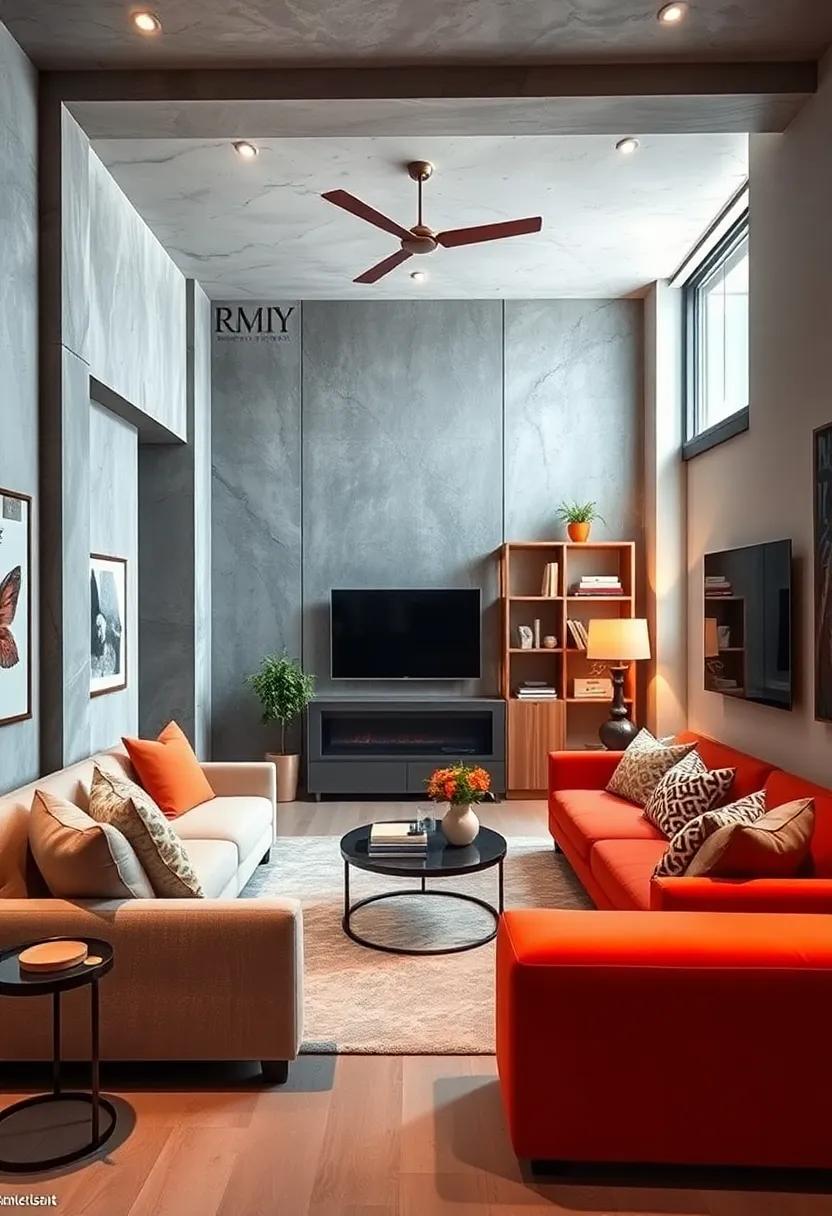 Utilize vertical space with ⁢tall bookcases ‍or⁣ storage units to draw ⁤the ‌eye‍ upward and create the illusion of height