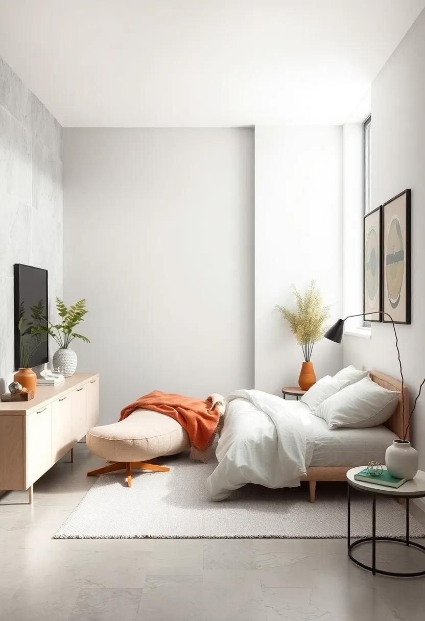 Choose a monochromatic color ⁤scheme ‍to ⁣create ⁣a ⁢calm, cohesive atmosphere that feels spacious