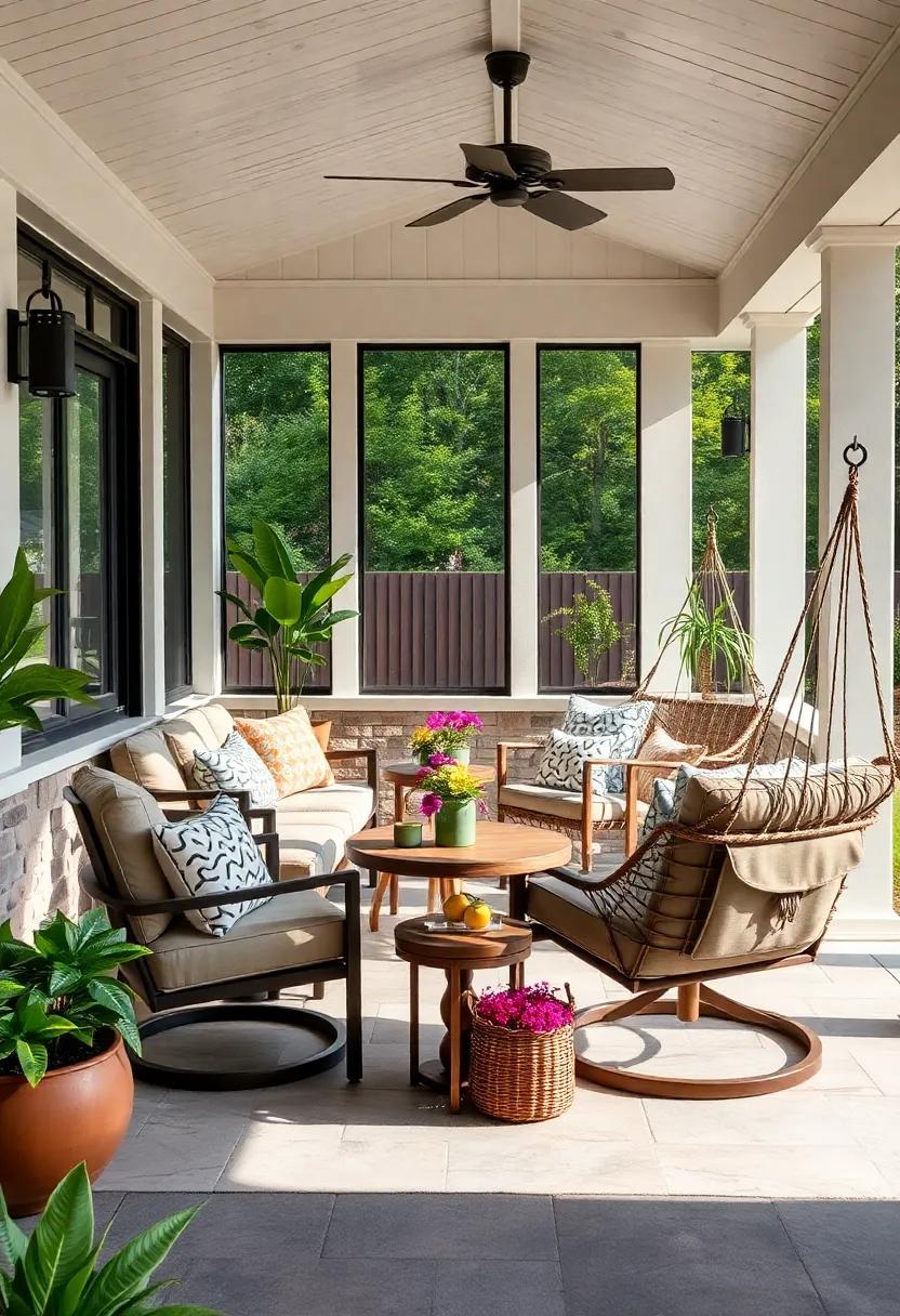 space-saving ‌hammock chairs with⁢ attachable pockets ‌and cup holders‍ for ultimate ‍relaxation