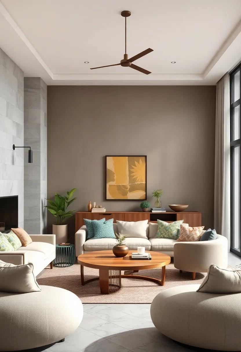 Choose round or oval furniture pieces to improve⁣ flow and reduce sharp edges