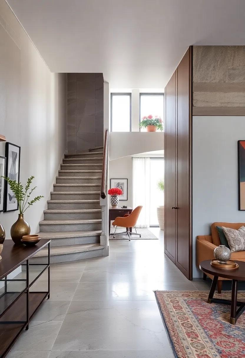 Sliding ‌Panel Storage Beneath Winder Stairs