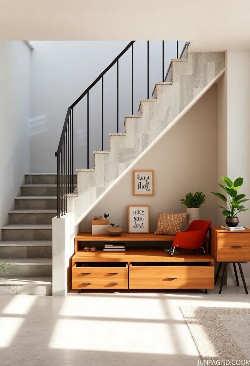 Under-Stair Toy Chest with Easy Access Drawers