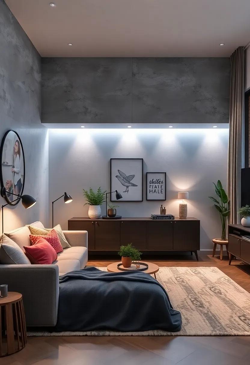 Under-Cabinet Lighting to​ Highlight Decor