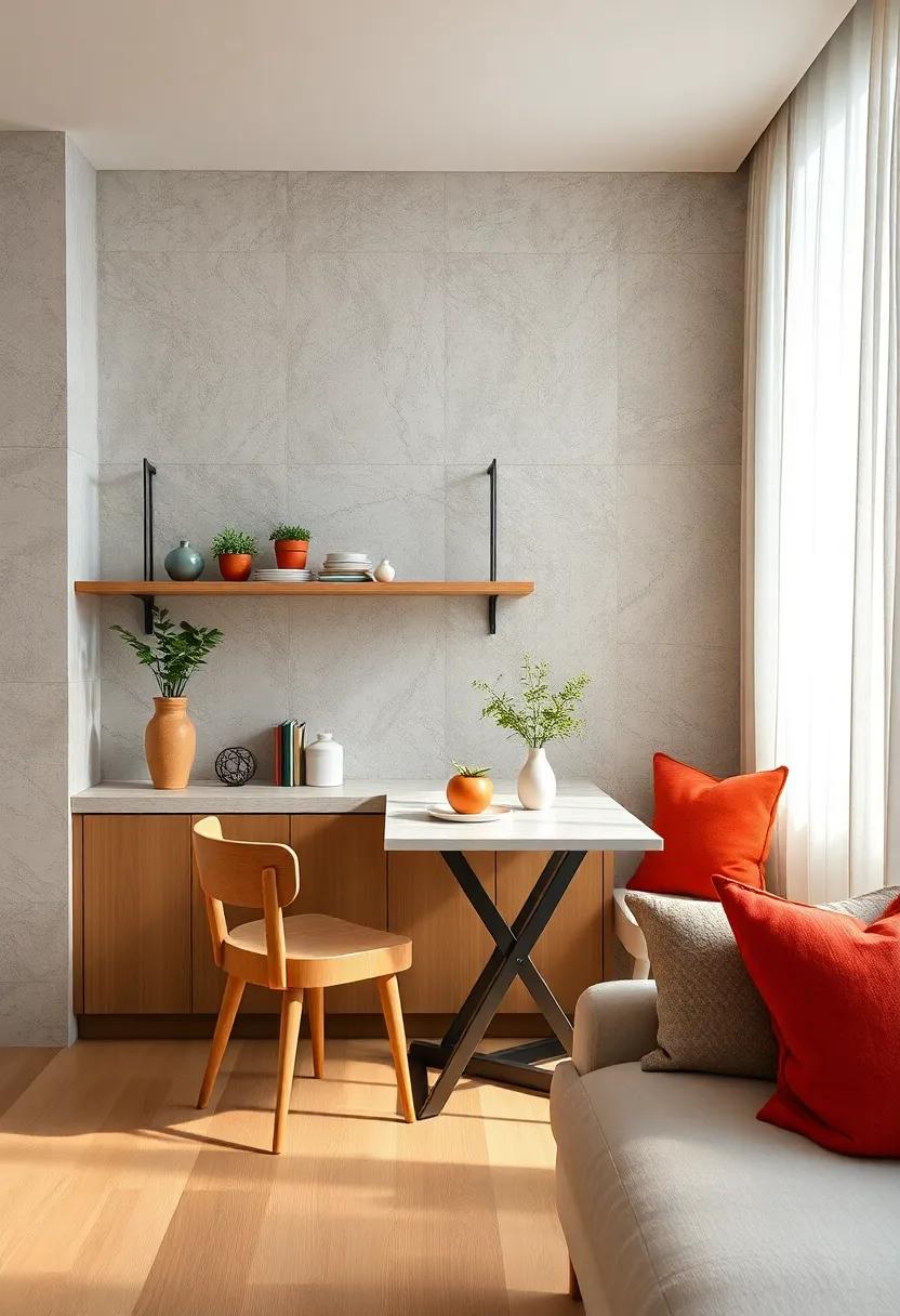 A⁤ bold,⁣ colorful⁢ backsplash⁤ enhances this⁣ breakfast bar’s ‍character, setting a lively ⁣tone for the studio