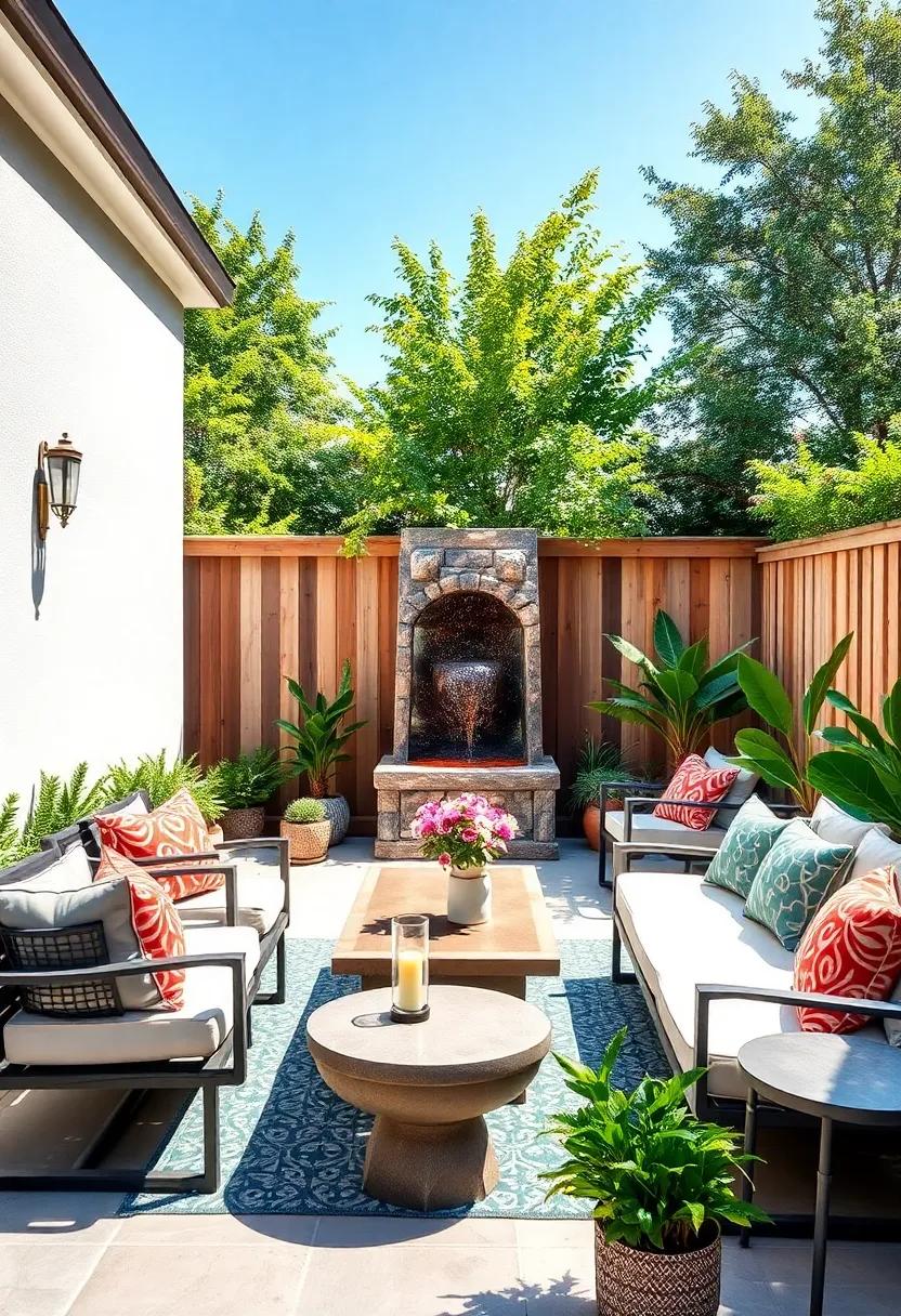 integrate a⁢ Water Feature Near the⁤ Fence‍ for Tranquility