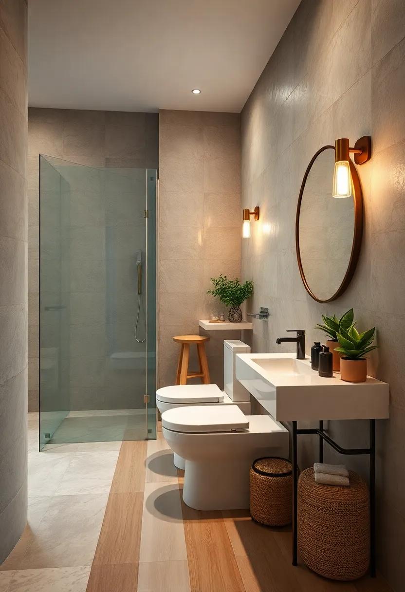 Equip your toilet with a dual-flush system to control water usage efficiently