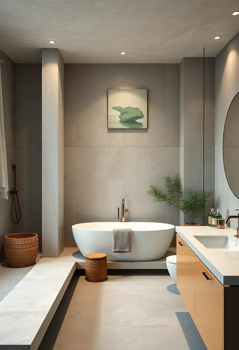 Opt for biodegradable or sustainably sourced toiletries and bathroom accessories