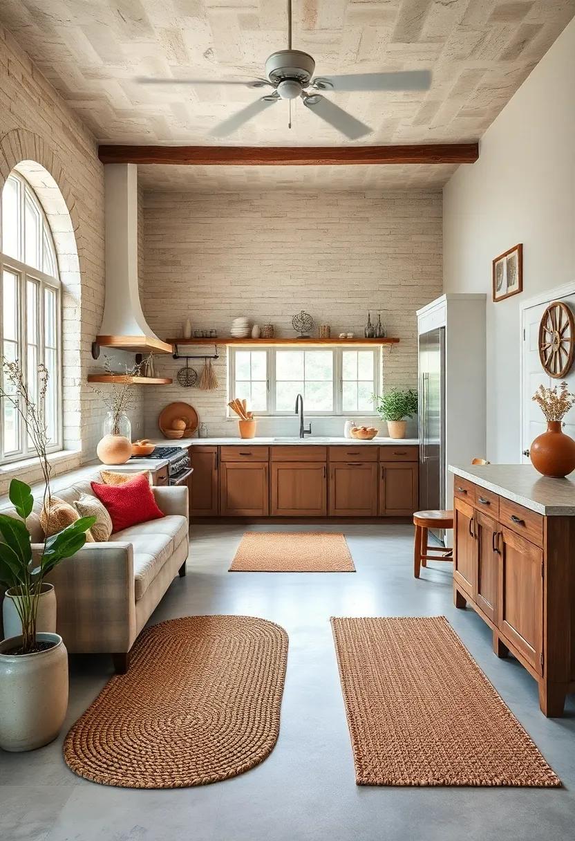 Braided ⁣Rugs⁤ or Natural Fiber Mats