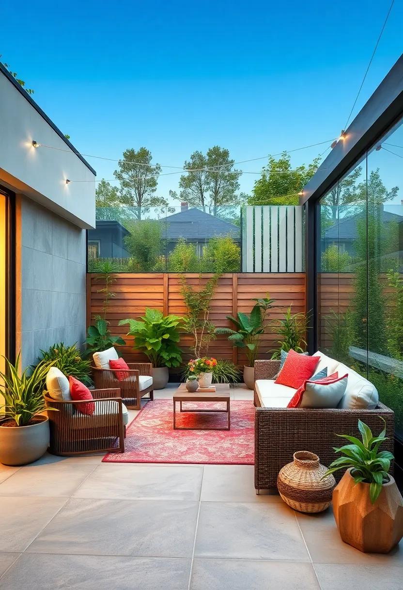 Transparent Acrylic‍ Panels Blending Effortlessly with Natural Surroundings