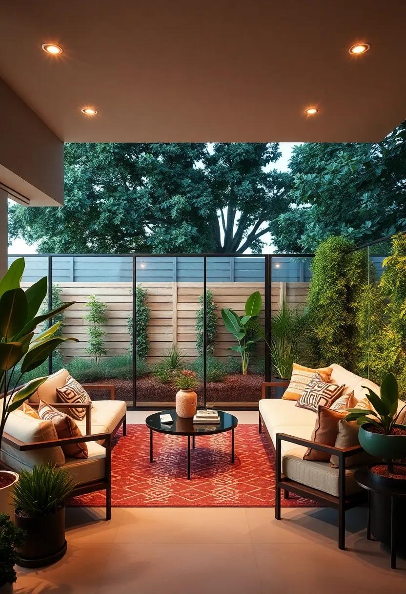 Glass Fence Systems with Stainless Steel‌ Posts for a‌ Chic ​Industrial Touch